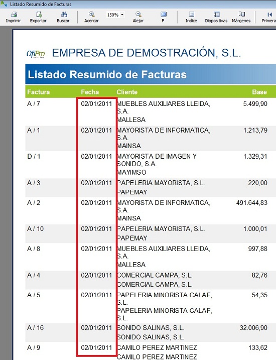 Elimine datos repetidos en los listados