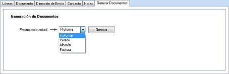 Generación automática de un documento a partir de otro