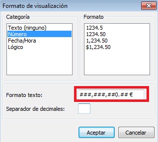 modificar campos monetarios en ofipro